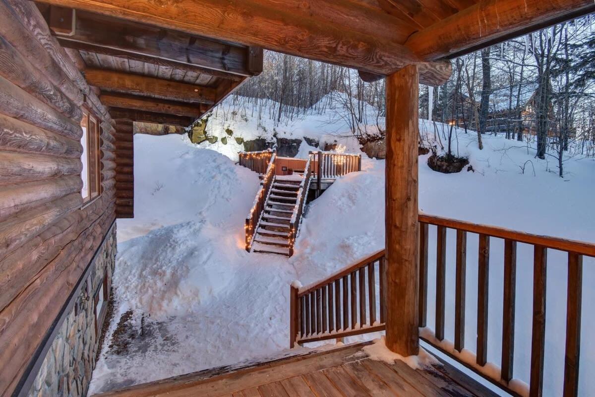 Chic Familiale, Relaxant Avec Spa En Montagnes Labelle Zewnętrze zdjęcie